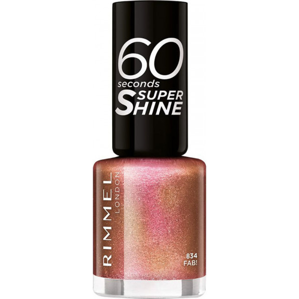 Rimmel 60 Seconds Super Shine Nail Polish 834 Fab! Rimmel 60 Seconds Super Shine Nail Polish 834 Fab!