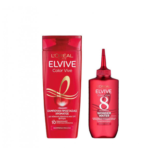 L'Oreal Paris Elvive Color Vive Wonder Σετ Περιποίησης για Βαμμένα Μαλλιά με Σαμπουάν 2τμχ