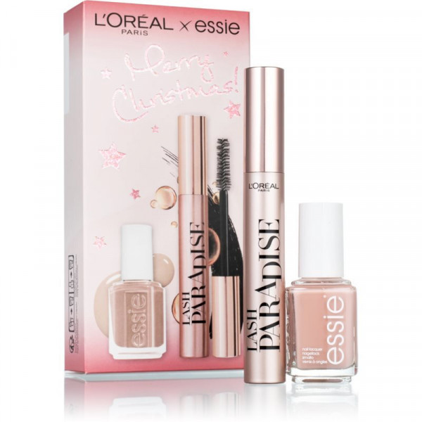 L'Oreal Paris x Essie Merry Christmas Σετ Μακιγιάζ για τα Μάτια 2τμχ Pink