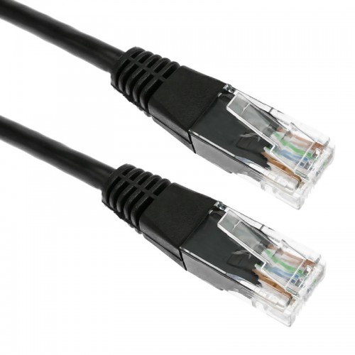 Powertech U/UTP Cat.5e Καλώδιο Δικτύου Ethernet 30m Μαύρο