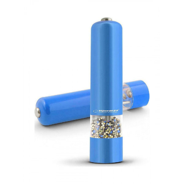 Ηλεκτρικός Μύλος Μπαχαρικών Inox σε Μπλε Χρώμα 23cm EKP001B