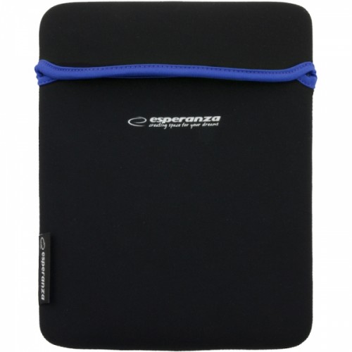 Neoprene Etui Sleeve Μαύρο/Μπλε (Universal 8-9")