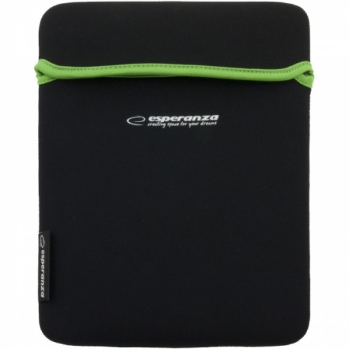 Neoprene Etui Sleeve Μαύρο/Πράσινο (Universal 8-9")