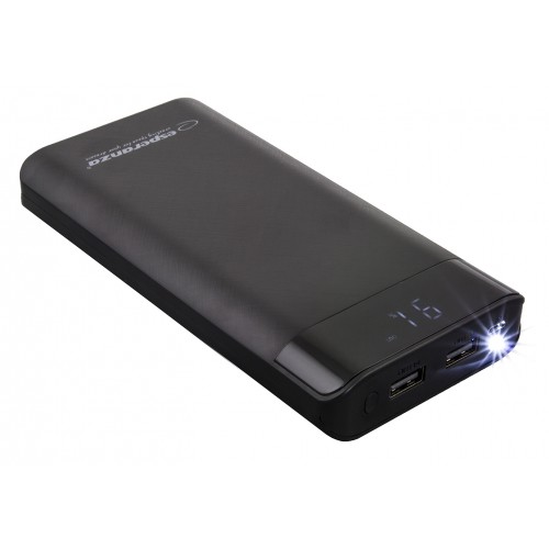 EMP120 Power Bank 17400mAh με 2 Θύρες USB-A Μαύρο