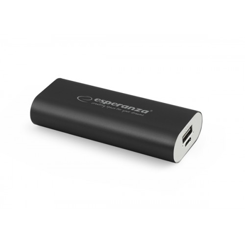 EMP105 Power Bank 4400mAh με Θύρα USB-A Μαύρο