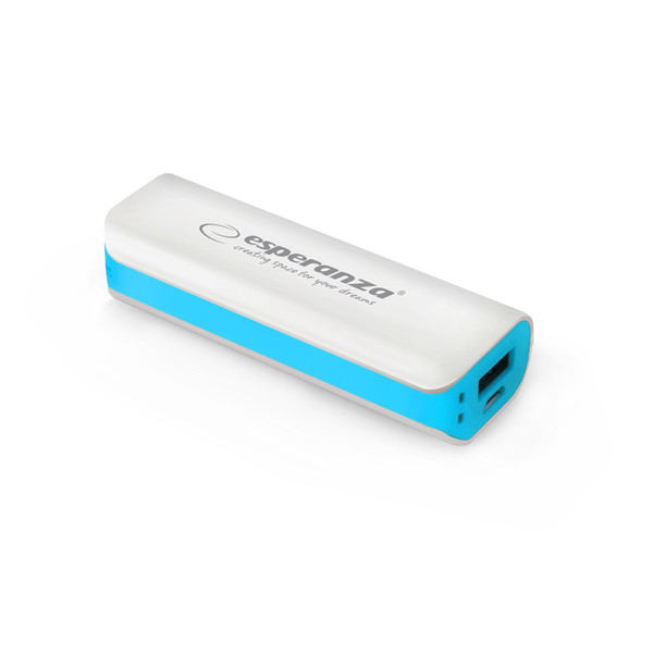 ESPERANZA POWER BANK JOULE 2200MAH Μπλέ/Λευκό
