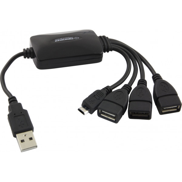 ESPERANZA USB 2.0 4 θύρες HUB ESPERANZA USB 2.0 4 θύρες HUB