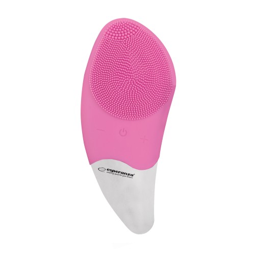 Cheer Βούρτσα Καθαρισμού Προσώπου από Σιλικόνη Ροζ EBM005