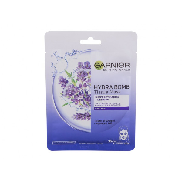 Garnier Skin Naturals Hydra Bomb Extract Lavender 1τμχ
