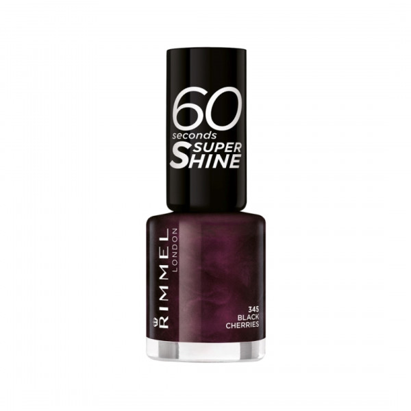 Rimmel 60 Seconds Super Shine 345 Black