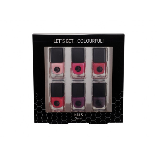 2K Let's Get Colourful Nail Polish Set Classics