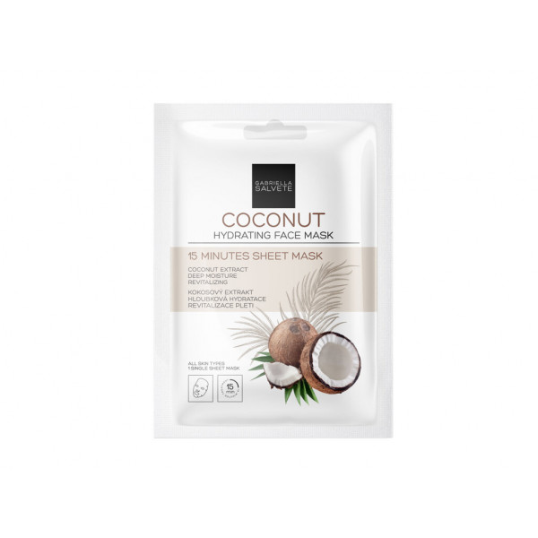 Gabriella Salvete 15 Minutes Coconut Sheet Mask 1τμχ