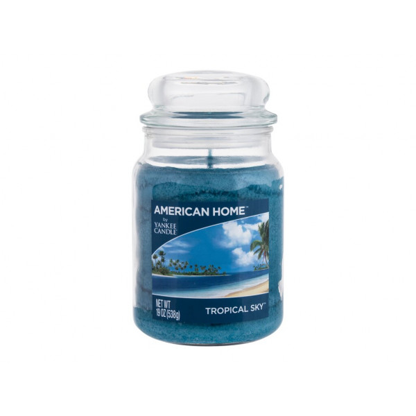 Yankee Candle Αρωματικό Κερί σε Βάζο American Home Tropical Sky 538gr