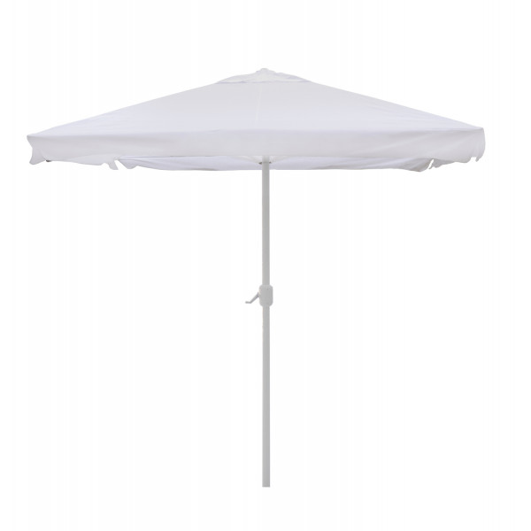 ΟΜΠΡΕΛΑ 3x3x2,65 μ. RAMSEY ΤΕΤΡΑΓΩΝΗ ΑΛΟΥΜΙΝΙΟΥ ΕΚΡΟΥ ΜΕ ΜΑΝΙΒΕΛΑ HM6004