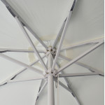 ΟΜΠΡΕΛΑ ΕΠΑΓΓΕΛΜΑΤΙΚΗ ALU 2.50Μ ΕΚΡΟΥ ΜΟΝΟΚΟΜΜΑΤΟΣ ΙΣΤΟΣ HM6005