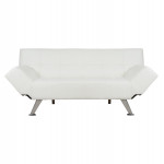 ΚΑΝΑΠΕΣ ΚΡΕΒΑΤΙ HM3001.01 THOM ΜΕ ΑΝΑΔΙΠΛΟΥΜΕΝΑ ΜΠΡΑΤΣΑ ΛΕΥΚΟ PU 189x93x82Υεκ.