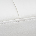 ΚΑΝΑΠΕΣ ΚΡΕΒΑΤΙ HM3001.01 THOM ΜΕ ΑΝΑΔΙΠΛΟΥΜΕΝΑ ΜΠΡΑΤΣΑ ΛΕΥΚΟ PU 189x93x82Υεκ.