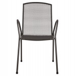 ΚΑΡΕΚΛΑ ΠΟΛΥΘΡΟΝΑ ΜΕΤΑΛΛΙΚΗ ΑΝΘΡΑΚΙ ELIJAH HM5005.01 54x62x89Υ ΕΚ.