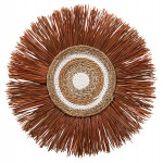 ΔΙΑΚΟΣΜΗΤΙΚΟ ΤΟΙΧΟΥ ΣΤΡΟΓΓΥΛΟ ΑΠΟ ΚΑΛΑΜΙΑ ΚΑΙ ΙΝΕΣ ΜΠΑΝΑΝΑΣ 55x3x55YΕΚεκ.HM7792