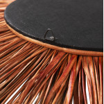 ΔΙΑΚΟΣΜΗΤΙΚΟ ΤΟΙΧΟΥ ΣΤΡΟΓΓΥΛΟ ΑΠΟ ΚΑΛΑΜΙΑ ΚΑΙ ΙΝΕΣ ΜΠΑΝΑΝΑΣ 55x3x55YΕΚεκ.HM7792