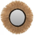 ΚΑΘΡΕΠΤΗΣ ΤΟΙΧΟΥ ΣΤΡΟΓΓΥΛΟΣ ΙΝΕΣ ΣΙΖΑΛ ΚΑΙ ΑΜΠΑΚΑ ΣΕ ΧΡΩΜΑ ΦΥΣΙΚΟ ΜΑΥΡΟ Φ90εκ.HM7746