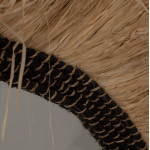 ΚΑΘΡΕΠΤΗΣ ΤΟΙΧΟΥ ΣΤΡΟΓΓΥΛΟΣ ΙΝΕΣ ΣΙΖΑΛ ΚΑΙ ΑΜΠΑΚΑ ΣΕ ΧΡΩΜΑ ΦΥΣΙΚΟ ΜΑΥΡΟ Φ90εκ.HM7746