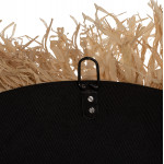 ΚΑΘΡΕΠΤΗΣ ΤΟΙΧΟΥ ΣΤΡΟΓΓΥΛΟΣ ΙΝΕΣ ΣΙΖΑΛ ΚΑΙ ΑΜΠΑΚΑ ΣΕ ΧΡΩΜΑ ΦΥΣΙΚΟ ΜΑΥΡΟ Φ90εκ.HM7746