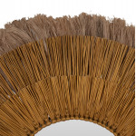 ΚΑΘΡΕΠΤΗΣ ΤΟΙΧΟΥ ΣΤΡΟΓΓΥΛΟΣ ΑΠΟ MENDONG ΚΑΙ ΑΜΠΑΚΑ ΦΥΣΙΚΟ-ΧΡΥΣΟ 80x4x80Yεκ.HM7797