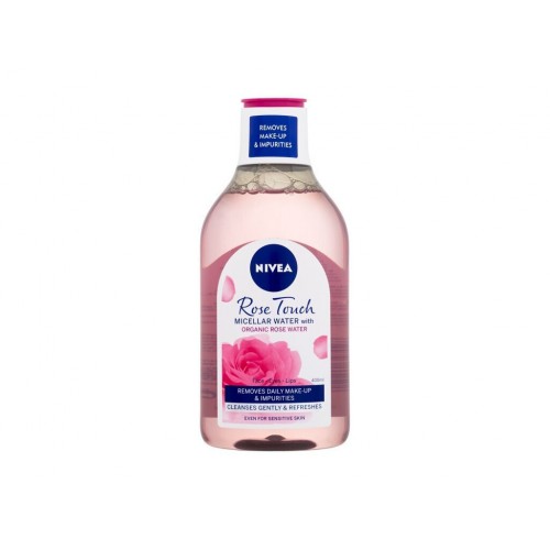 Nivea Micellar Water Ντεμακιγιάζ Rose Touch 400ml