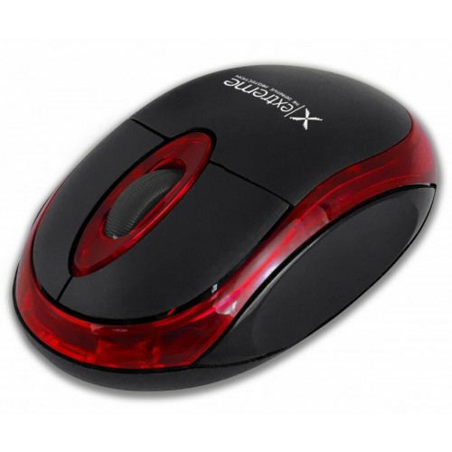 Extreme Cyngus Ασύρματο Bluetooth Ποντίκι Μαύρο/Κόκκινο