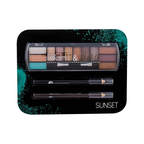2K Night & Day Sunset Σετ Μακιγιάζ με Σκιές Ματιών
